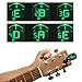 Chromatic Tuner, Meeland Mini Clip-on Guitar Tuner for Guitar/Bass/Ukulele and Violin/Anti-Interference Color LCD Display/Battery Included/Auto Power Off