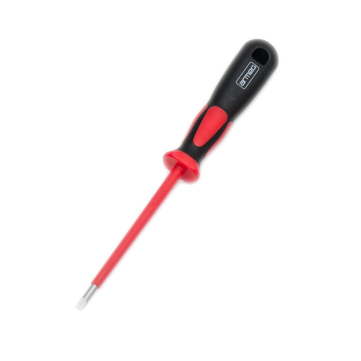 Armeg SDRSL4.0 GripX2 SL4.0 x 100 1000V Insulated VDE Screwdriver - Red/Black