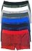 ToBeInStyle Boy's Pack of 6 Seamless Boxer Briefs Thin Stripes