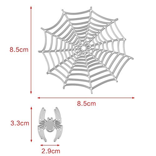 Metal Cutting Dies for DIY Scrapbooking Photo Album Decorative Embossing Folder Stencil (Spider))