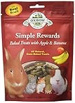 Oxbow Simple Rewards Baked Treats - Apple and Banana - 2 ounces