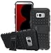 Galaxy S8+ Case, OEAGO Samsung Galaxy S8 Plus Case [Shockproof] [Impact Protection] Tough Rugged Dual Layer Protective Case with Kickstand for Samsung Galaxy S8+ / Galaxy S8 Plus - Black