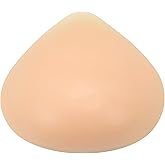 Silicone Breast Form Triangle Mastectomy Prosthesis Concave Bra Insert Enhancer Pad 1 Piece