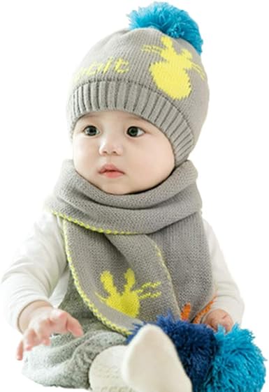 bobble hat and scarf