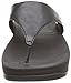 FitFlop Women's Lulu Thong Sandal,Black,9 M US