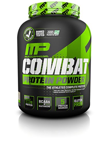 Muscle pharm combat protein powder 5lbs. cookies and cr…