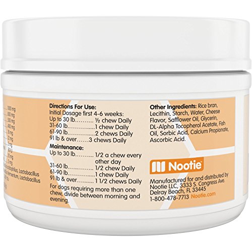 Progility Chewable Hip and Joint Supplement for Dogs Probiotics