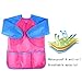 WXBOOM 4Pcs Kids Waterproof Art Smock Children's Art Aprons Long Sleeve with 3 Pockets