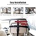 TWOBIU Baby Car Mirror, Rear View Baby Car Seat Mirror Fully Assembled & Adjustable, Crash Tested and Certified for Safety