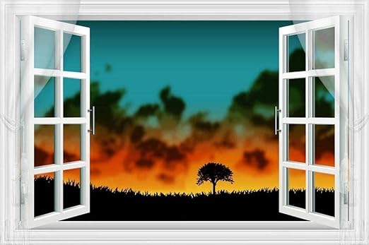 Tapete Wandbild Sonnenuntergang Landschaft Foto Wand nach Hause