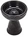 Silicone Hookah Bowl - Indestructible - Color: Black - No Grommet Needed!