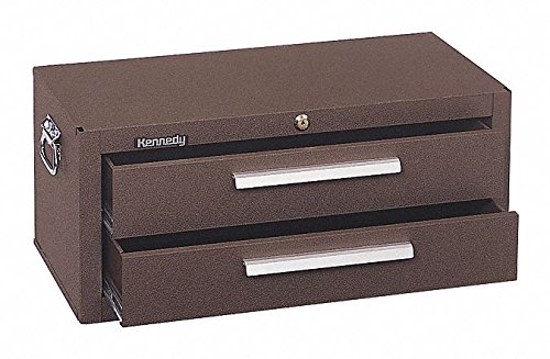 Kennedy Manufacturing 2902B 2-Drawer Mechanics' Base Cabinet, 29", Brown Wrinkle