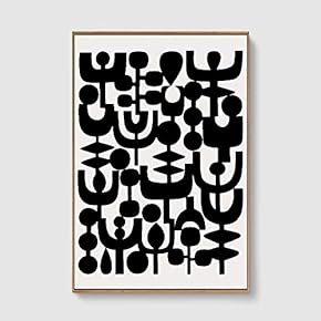 Framed Home Artwork Nordic Style for Living Room Bedroom