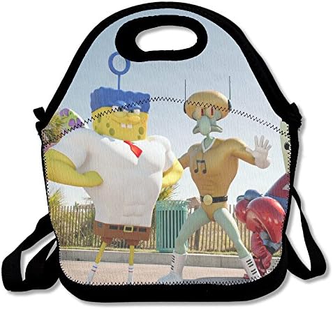 Sponge Out Of Water Logo Travel Tote Lunch Bag