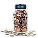 ONEVER Automatic Coin Counter Piggy Banks Creative Large Money Saving Jar Bank LCD Display