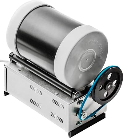 Shropshire Crystals 3lb Single Barrel Rock Tumbler Polishing Machine by Beach