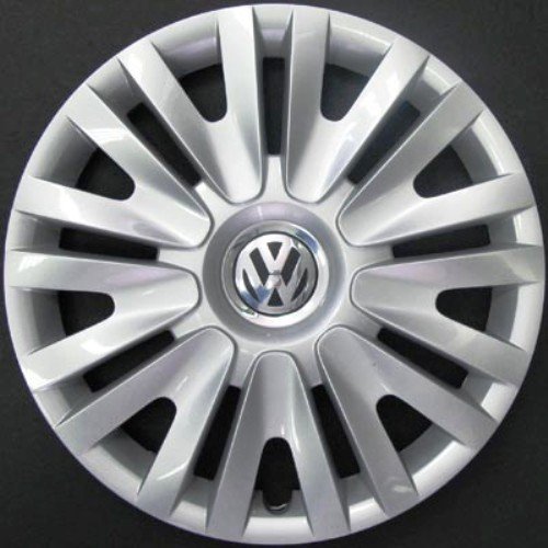 VW original replacement set of 15" wheel trims for Volkswagen Golf 5, 6