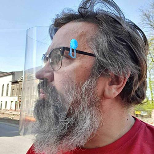 IHHI DIV-Christmas Face_Masks for Adults, you can DIV pictures (Without eyes-blue)