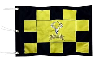 2BUT Standard Tobacco Road Golf Club Pin Flag Practic Putting Green Golf Flag For Backyard Garden Double-Sewn 600D Nylon Miniature Pin Flag (20"x13" Grommet)