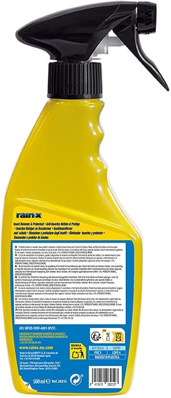 Limpa para-brisas de carro com tratamento anti-mosquitos - 500ml