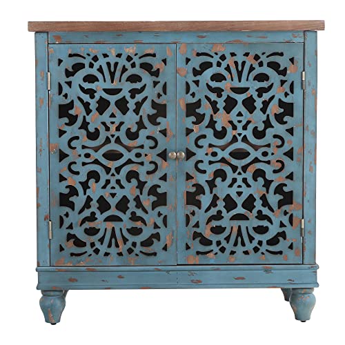 PHI VILLA Entryway with Doors Rustic Farmhouse Buffet