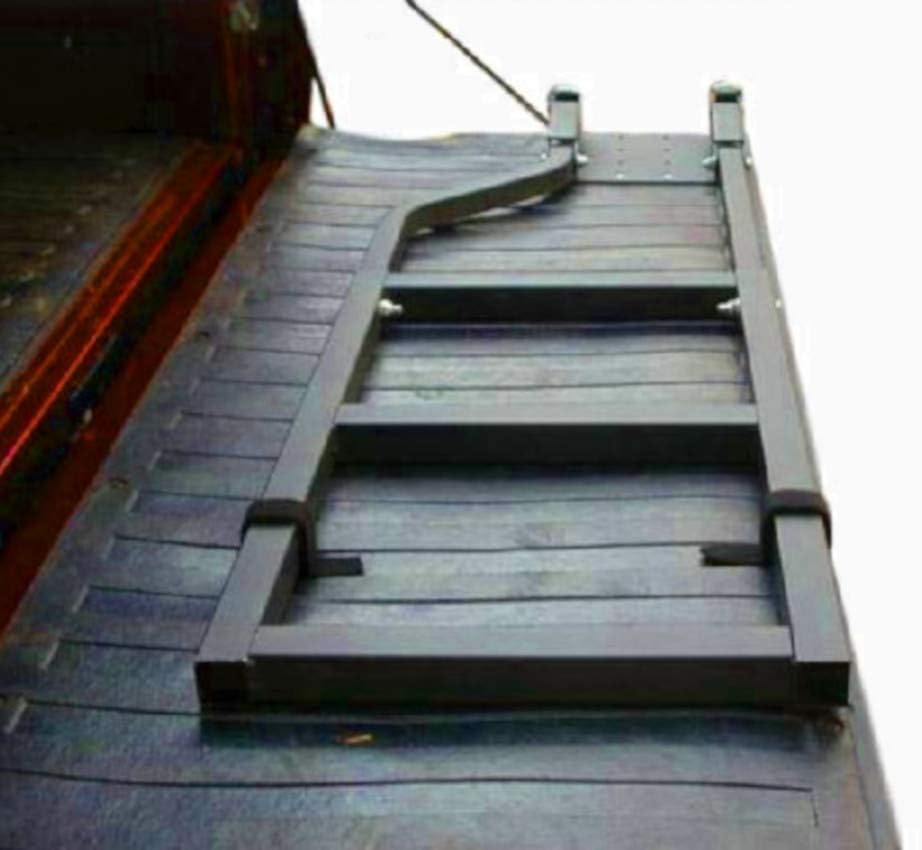 STS SUPPLIES LTD Trunk Ladder Above Ground Steps Load Aid Large Back Car Truck Hand Accessories Side Outdoor Steel 2 Steps Base & Ebook by AllTim3Shopping.