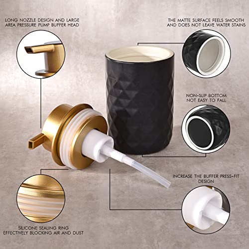 LALA DOLCE Foam Dispenser Hand Pump Dispenser Beige Foaming Soap