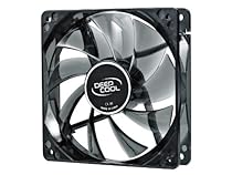 DEEPCOOL WIND BLADE 120mm Semi-transparent Black Fan with Blue LED