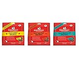 Stella & Chewys Freeze Dried Super Mixers Variety Pack (1) Chicken Mixer (1) Beef Mixer (1) Salmon Mixer (1) Pet Paws Heart Notepad (3.5oz each)