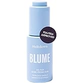 Blume Meltdown Face Oil for Women & Men - Non-Comedogenic Acne Serum with Rosehip Oil, Blue Tansy & Black Cumin Seed - Helps Reduce Redness, Smooth Texture & Hydrate - Cruelty-Free & Vegan (0.5 oz)