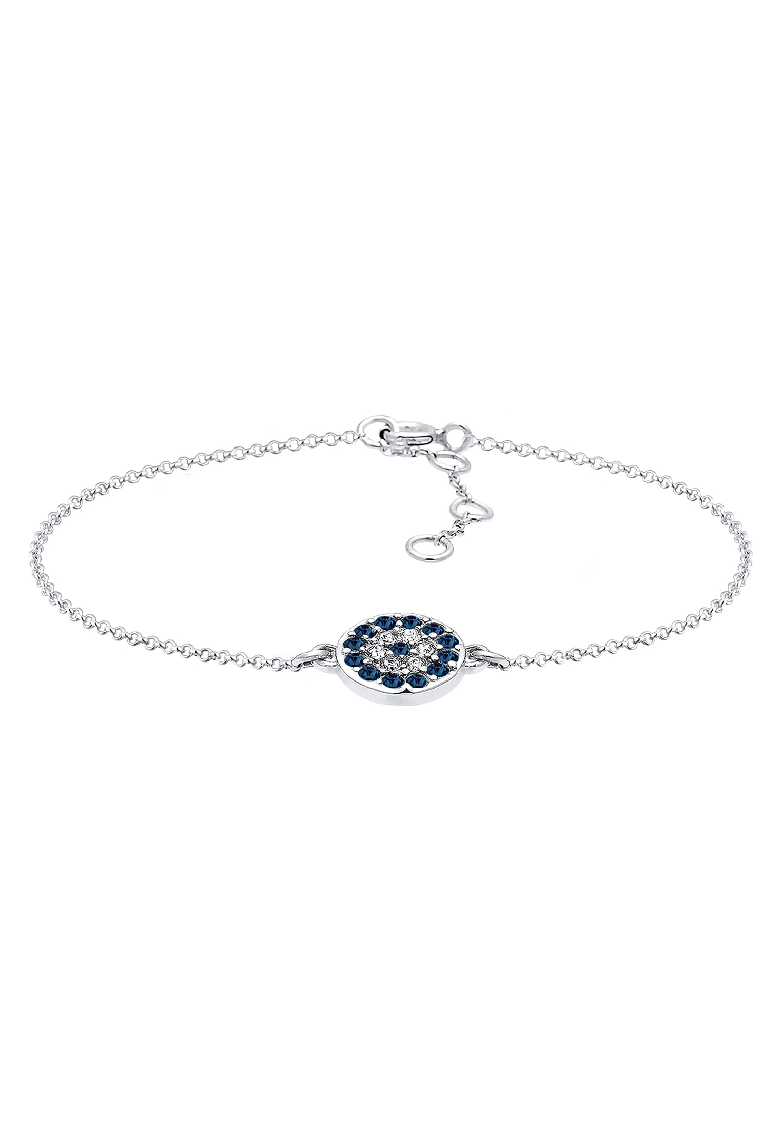 Elli Bracelet Evil Eye Crystals 925 Sterling Silver