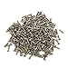 IKN 50pcs Chrome Nickel Color Pickguard Screws 3MM for FD Strat Style Guitar