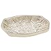 Creative Scents Victoria Soap Dish for Bathroom, Decorative Dry Bar Holder- Durable Resin Design - Best Dishes for Sink/Bath/Shower/Bathtub Décor