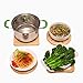 KIHR GOODS Trivet Set For Hot Dishes. 4 Heat Resistant Wooden Pot And Pan Holders For Table And Countertop.
