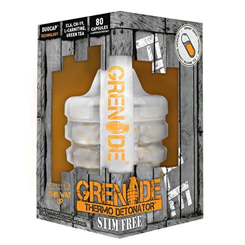 Grenade Fat Burner Supplement | Keto Friendly L- Carnitine Green Tea  Thermogenic | Energy Booster Weight Loss Pills | Stimulant Free Thermo  Detonator, 80 Capsules in Kenya