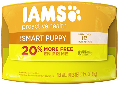 IAMS PROACTIVE HEALTH DRY PUPPY FOOD, PREMIUM DOG FOOD DRY RECIPE, 7 LB. BAG