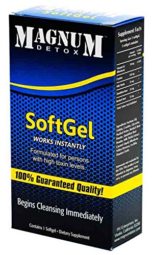 Magnum Detox Soft Gel Works Instantly Formulated for Person W/high Toxin Levels Magnum Detox Soft Gel Works Instantly Formulated for Person W/high Toxin Levels