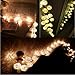 Goodia 20 Rattan Ball LED String Lights 7.2 Feet Length Battery Powered Fairy Lights for Party, Wedding, Garden, Patio, Chrismas Tree, Bedroom, Indoor, Outdoor Decoration(Warm White)