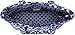 Vera Bradley Women's Cotton Mandy Tote Bag, Cobalt Tile, One Size