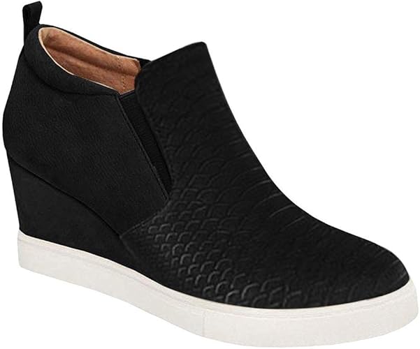 vans black platform shoes