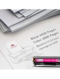 Palmtree compatible con HP 312 X CF380 X CF381 A CF382 A CF383 A Cartuchos de tóner para HP color LaserJet Pro MFP M476dw M476DN M476nw Impresora, negro cian magenta amarillo