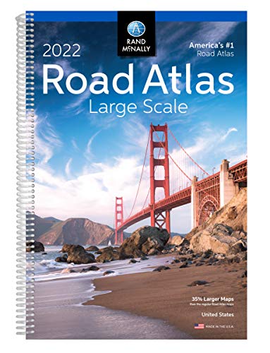 Rand McNally 2022 Large Scale Road Atlas | amzdealz