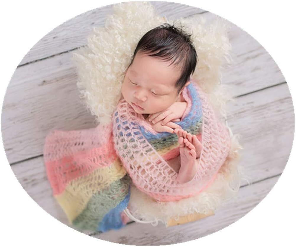 rainbow newborn wrap