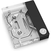 EK EKWB Quantum Velocity 2 CPU Water Block, AM5, D-RGB, Nickel + Plexi | CPU water block for AMD AM5 with D-RGB lighting, nickel-plated copper, and Plexi top.