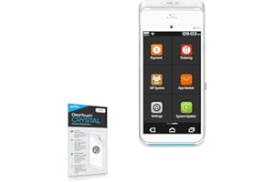 BoxWave Screen Protector Compatible with Pax A920 - ClearTouch Crystal (2-Pack), HD Film Skin - Shields from Scratches