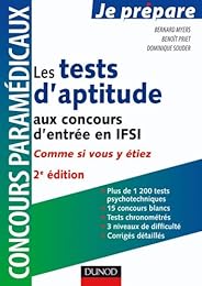 Les  tests d'aptitude aux concours d'entrée en IFSI