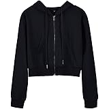 cropped sweat jacket