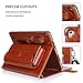FYY Case for iPad Pro 9.7 - Luxurious Genuine Leather Case All-Powerful Cover for iPad Pro 9.7
