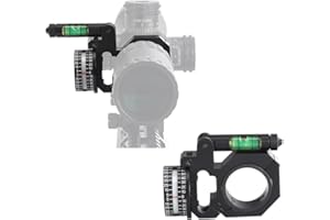 Scope Level Precise Calibration, Scope Mount Bubble Level, Anti Cant Scope Level High Accuracy Angle Cosine Indicator