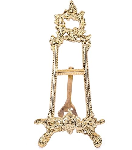 Brass Display Stand Brass Victorian Easel Set Of 2 - 9 Inch Display ...